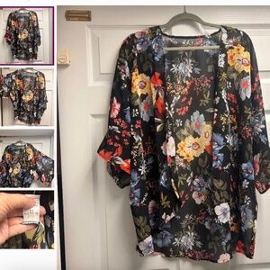 3 Women's komono style tops/ cover up Size XL